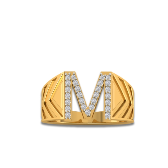 Majestic M Diamond Ring