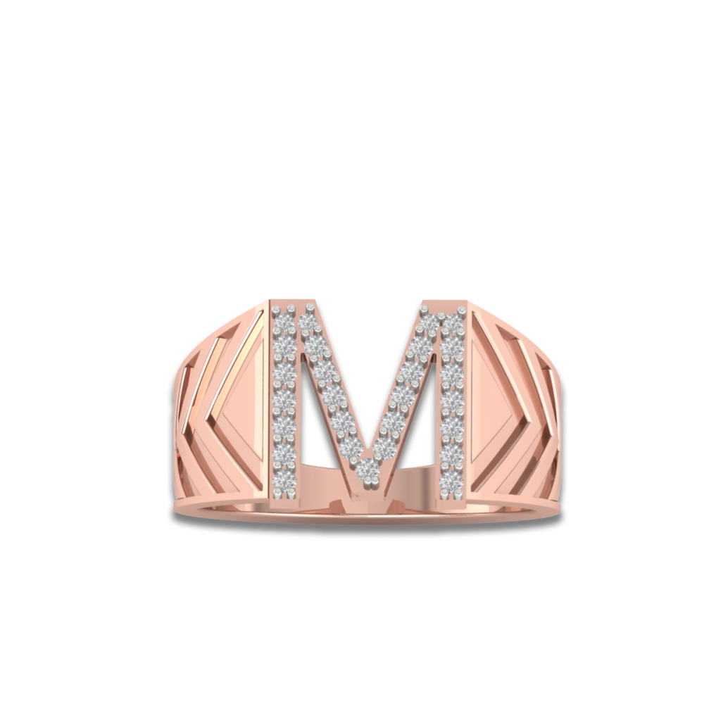 Majestic M Diamond Ring