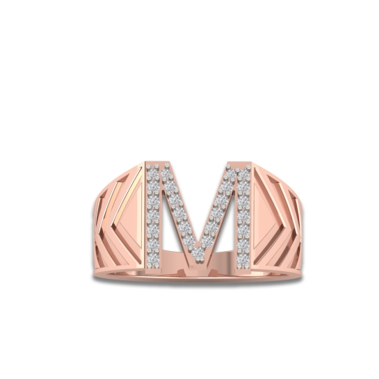 Majestic M Diamond Ring