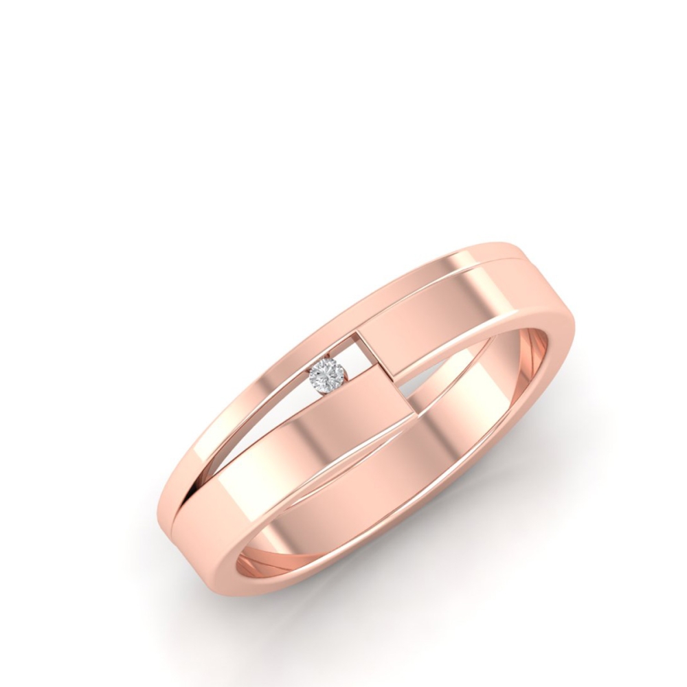 Smooth Shine Gold Ring