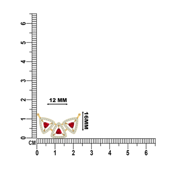Trinity Spark Diamond Mangalsutra For Women's 
