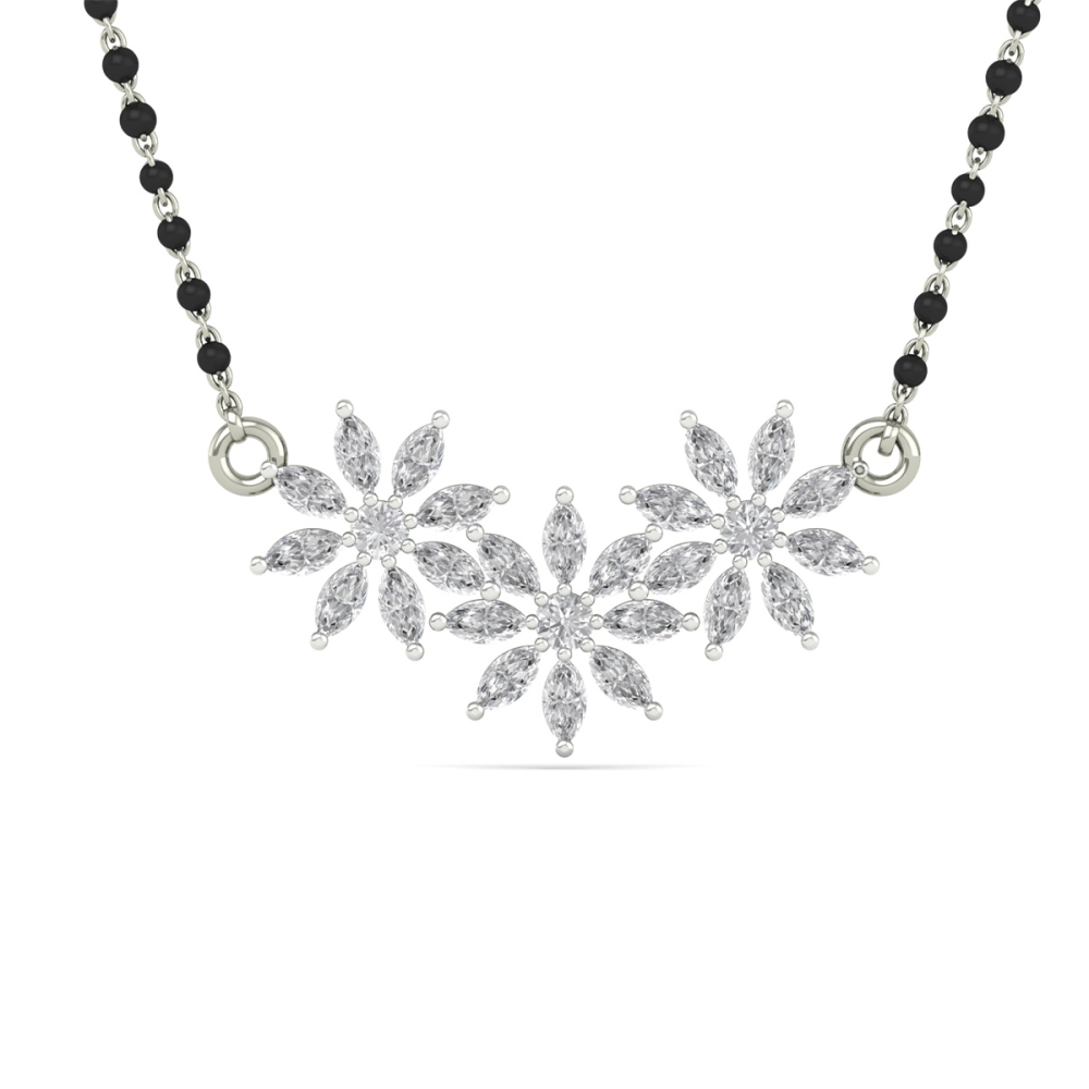 Emerald Blossom Mangalsutra