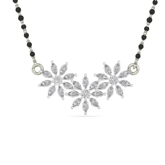 Emerald Blossom Mangalsutra