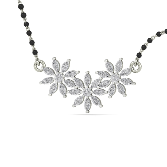 Emerald Blossom Mangalsutra