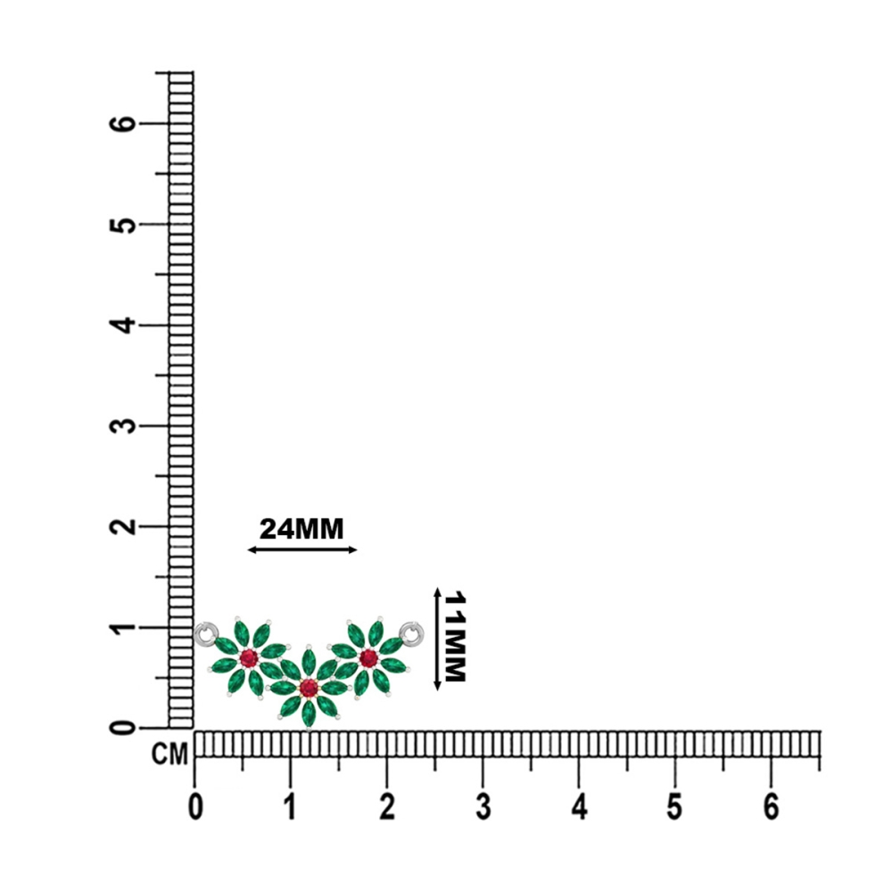Emerald Blossom Mangalsutra-1