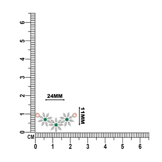 Emerald Blossom Mangalsutra-2