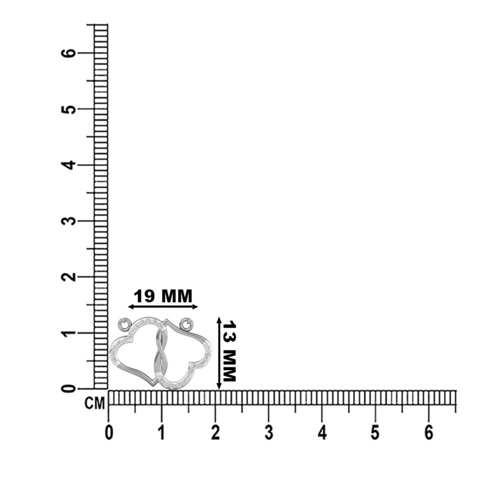 18K/14K Twin Hearts Embrace Pendant For Women's 