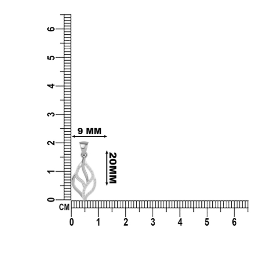 18K/14K Elegant Dual Tone Leaf Pendant Necklace For Women