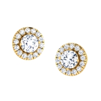 Quentin Gold Stud Earring