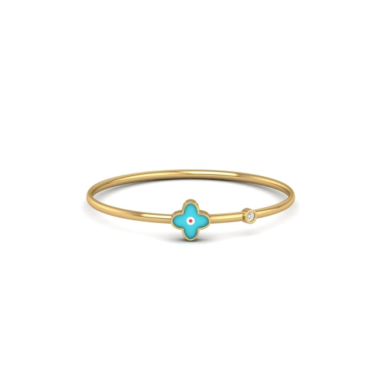 The Indraneel Blossom Diamond Bangle 