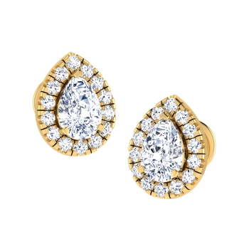 Quincy Gold Stud Ear…