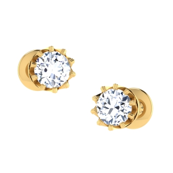 Quorra Gold Stud Ear…