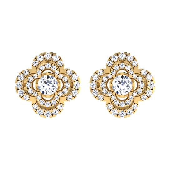 Raagavi Gold Stud Earring