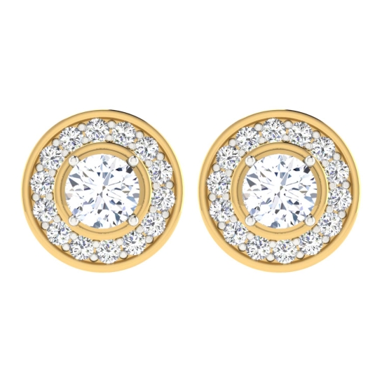 Quish Gold Stud Earring