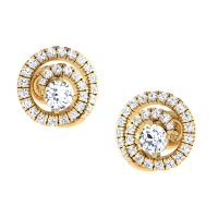 Quasim Gold Stud Earring