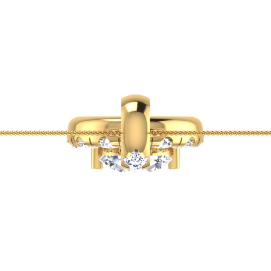 Saanchi Gold Pendant