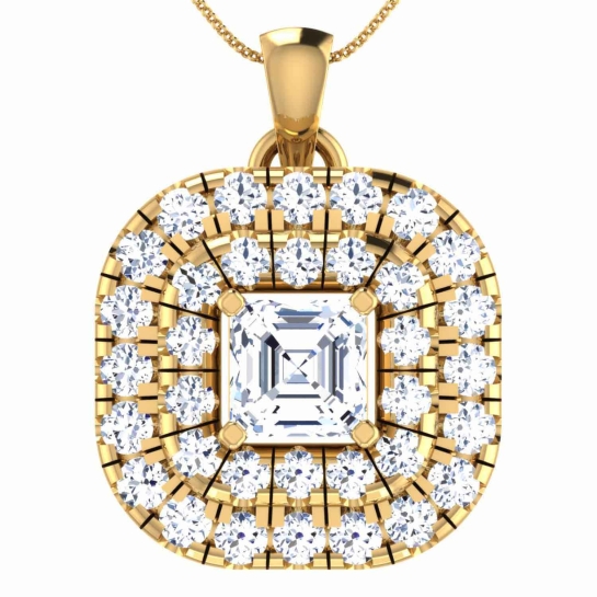 Saanvi Gold Pendant