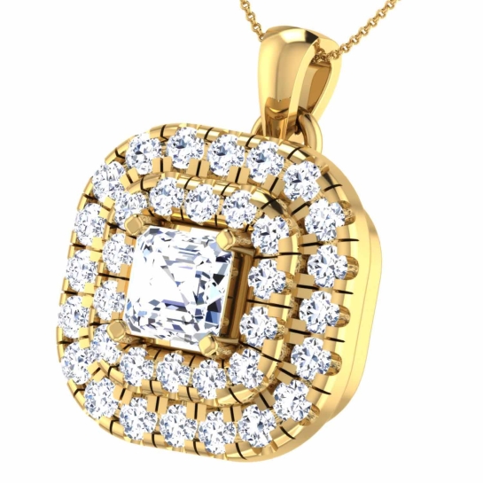 Saanvi Gold Pendant