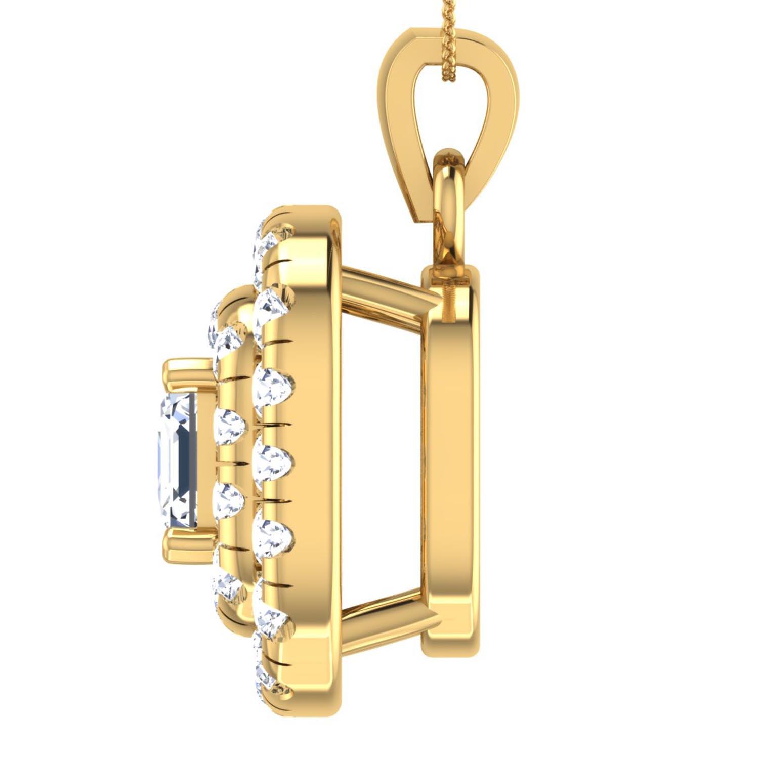Saanvi Gold Pendant Online Jewellery Shopping India Dishis