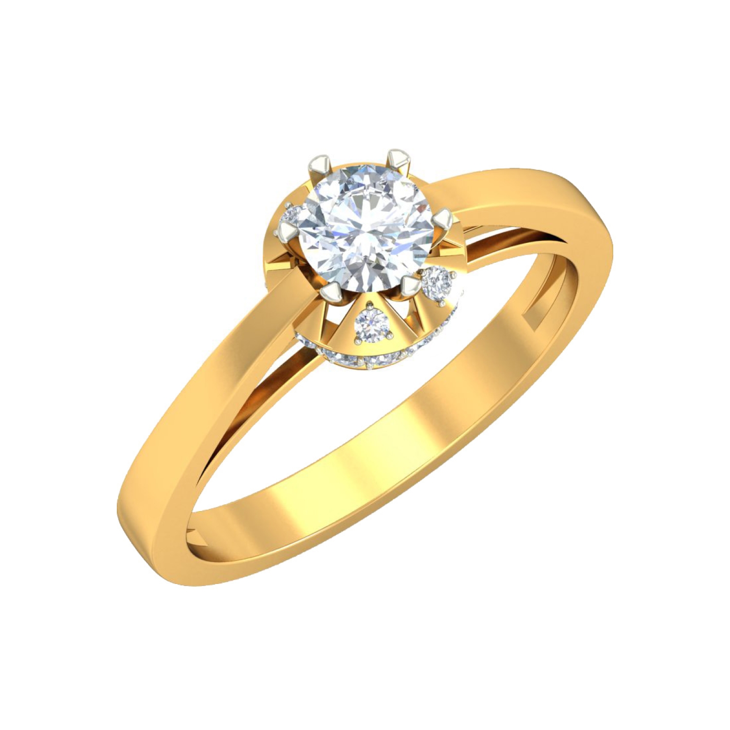 Buy Seven Stone Diamond Rings Online in India - Ayaani Diamonds