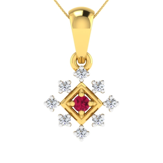 Vidhi Diamond Pendant