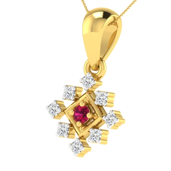 Vidhi Diamond Pendant