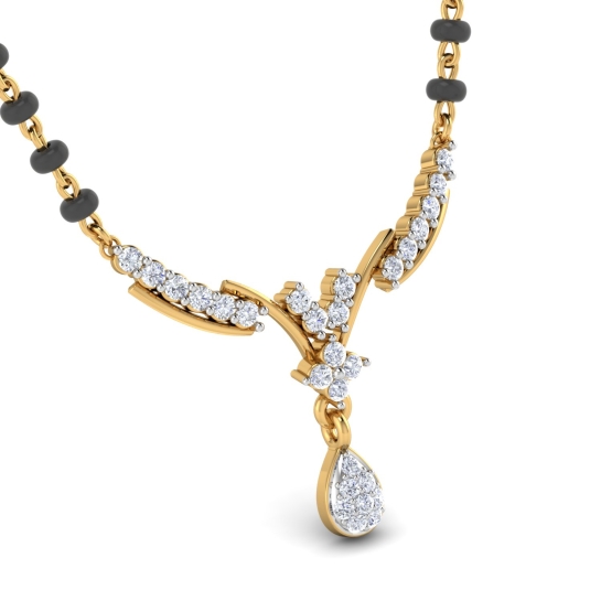 Tapsi 18kt Diamond Mangalsutra Pendant