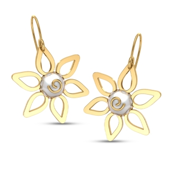 Eliana Gold Drop Ear…