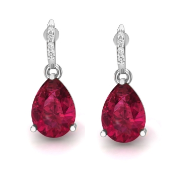 Aabha  Drop Diamond Earrings