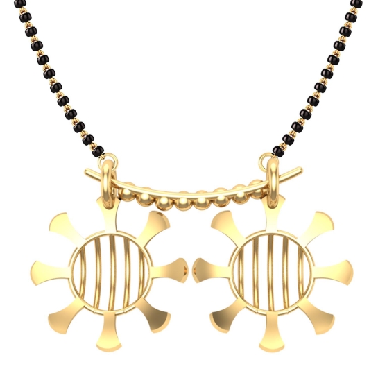 Achala 18kt Yellow Mangalsutra Designs in Gold