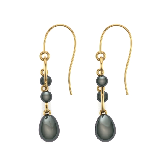 Kylie Pearl Gold Drop Earrings Design for daily use 