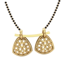 Adrika 18kt Yellow Mangalsutra Designs in Gold