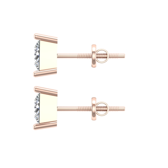 Aaravi Rose Gold Earrings