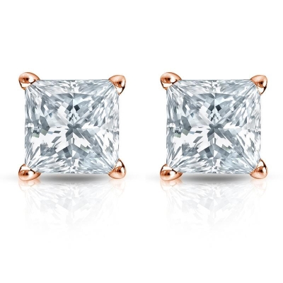 Aaravi Rose Gold Earrings