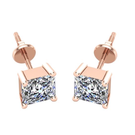 Aaravi Rose Gold Earrings