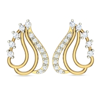 Ehimaya Yellow Gold Stud Earrings