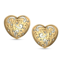 Eershita Gold Stud Earrings Design for daily use