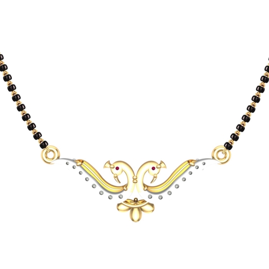 Saniya 18kt Gold Mangalsutra For Women