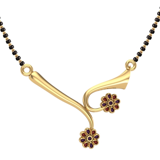 Kajal 18kt  Mangalsutra Designs in Gold