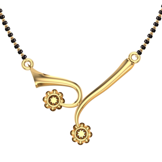 Kajal 18kt  Mangalsutra Designs in Gold