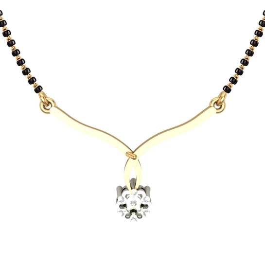 Tannu 18kt Yellow Gold Mangalsutra For Women