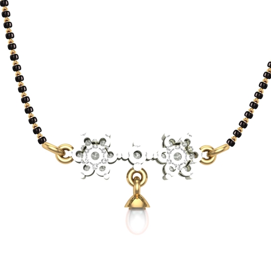 Mahima 18kt Yellow Gold Mangalsutra For Women