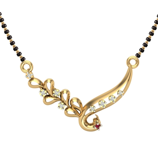 Aabha 18kt Yellow Gold Mangalsutra