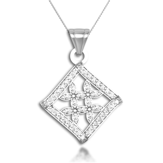 925 Sterling Silver Designer Miles Pendant