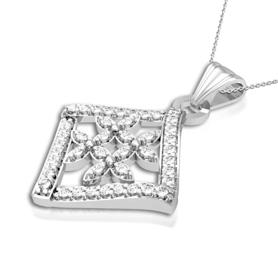 925 Sterling Silver Designer Miles Pendant