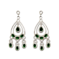 925 Sterling Silver Aahana Earrings