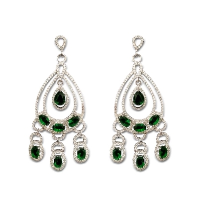 925 Sterling Silver Aahana Earrings