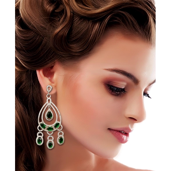 925 Sterling Silver Aahana Earrings