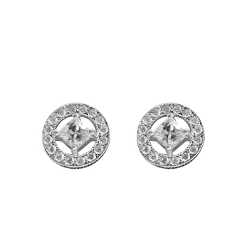 925 Sterling Silver Ahana Studs earrings