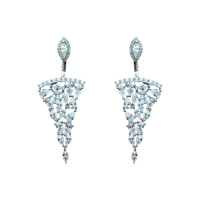 925 Sterling Silver Beautiful Adya Drops earrings
